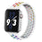 Rainbow White Sport Solo Band for Apple Watch Strap On Sale