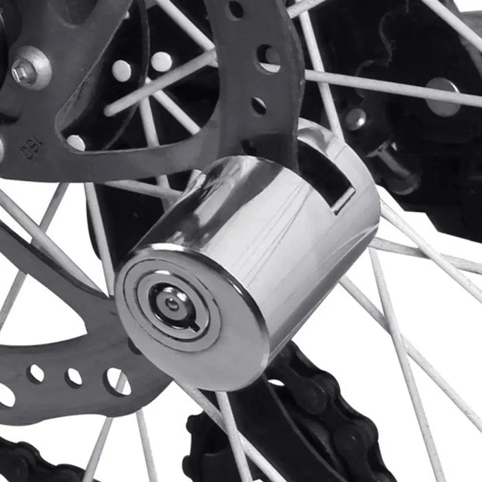 Stainless Steel Anti-theft Security Bicycle Motorcycle Locomotive Wheel Disc Brake Lock O Sale