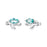925 Sterling Silver Ocean Marine Life Theme Sea Turtle Stud Earrings Collection On Sale