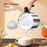 500ML Detachable Stainless Steel Milk Jug Automatic Electric Cafe Milk Frother For Hot or Cold Latte, Coffee, or Chocolate On Sale