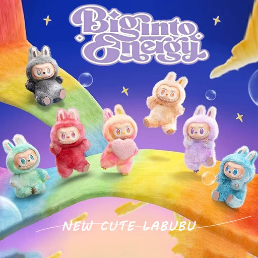 Labubu V3 The Monsters Big Into Energy Action Figure Plush Dolls Blind Box Collection On Sale