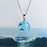 Birds Fly In The Cloudy Sky Luminous Resin Globe Pendant Necklace On Sale