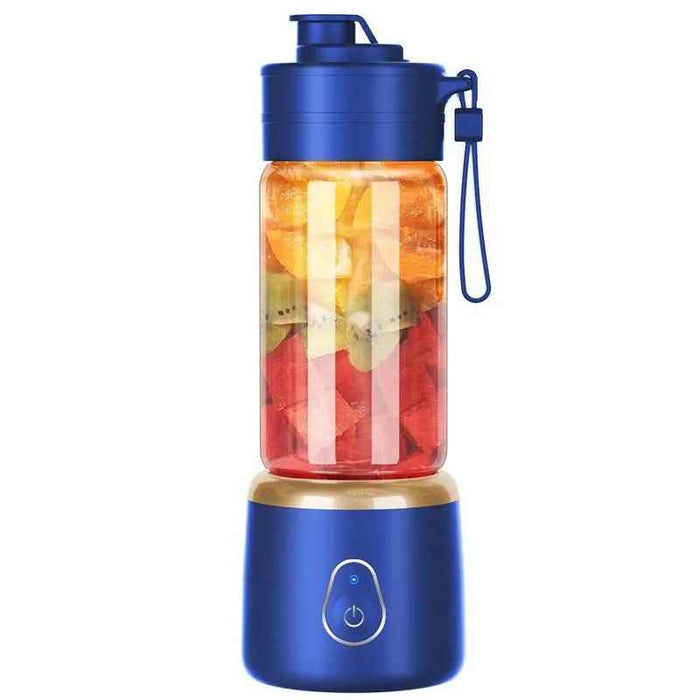 380ml Portable USB Juice Blender In Blue On Sale