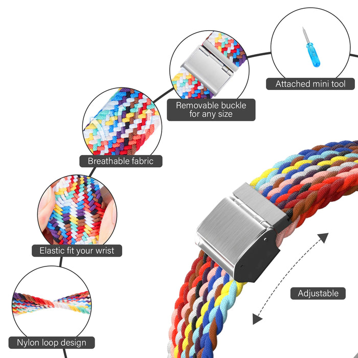 Product Features Of Stretchable Braided Loop Apple Watch Bracelet For iWatch Series
