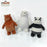 25cm We Bare Bears Plush Toys - Grizzly, Panda, Ice Bear Three Brother Bears Stuffed Dolls On Sale