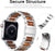 Top 316L Stainless Steel Metal And Natural Red Sandalwood Watch Band For Apple Watch Series On Sale