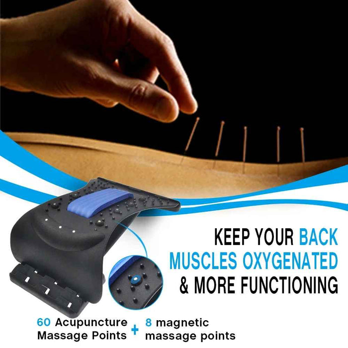 Magnetotherapy Multi-Level Adjustable Lumbar Back Stretcher On Sale