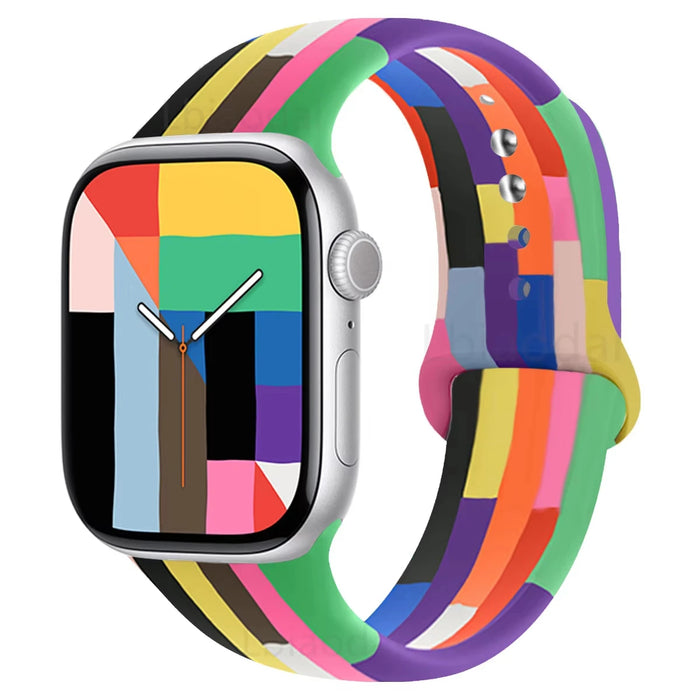 Rainbow Pride Edition Sport Watch Band On Sale