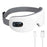 White Foldable 4D Smart Eye Massager With Heat Compression Bluetooth Music Function On Sale