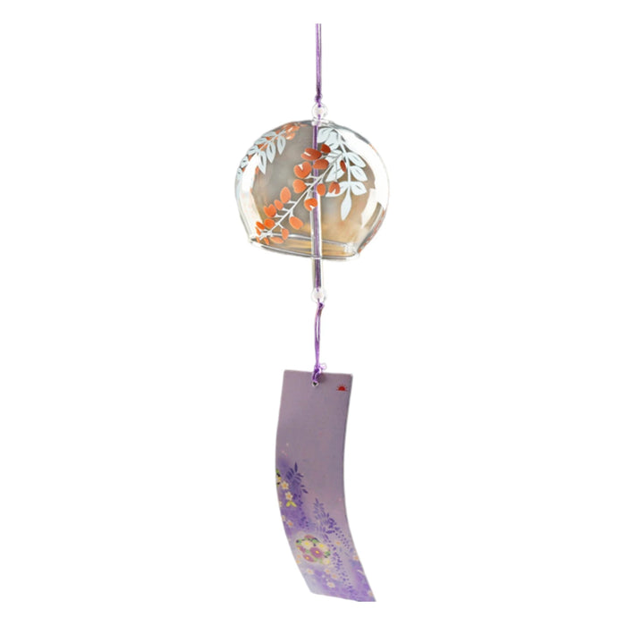 Leaves Handmade Glass Japanese Wind Chimes On Sale