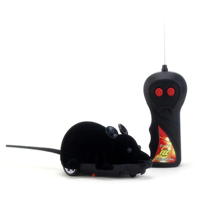 Wireless Remote Control Robot Mouse Toy for Cats, Dogs, And Kids On Sale