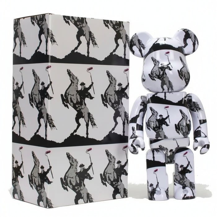 400% Knight Bear Statuette Pop Art Decor Collection On Sale