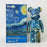 400% Vincent Van Gogh Paintings Museum Series The Starry Night Bear Statuette Pop Art Decor Collection On Sale