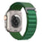 Dark Green Trail-Style Woven Nylon Sport Loop Band With Adjustable Hook Closure On Sale