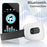 Foldable 4D Smart Eye Massager With Heat Compression Bluetooth Music Function On Sale