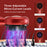 Red Light Scalp Massager Comb with Vibration and Serum Applicator – 3 Modes Rechargeable Hair Care Brush On Sale