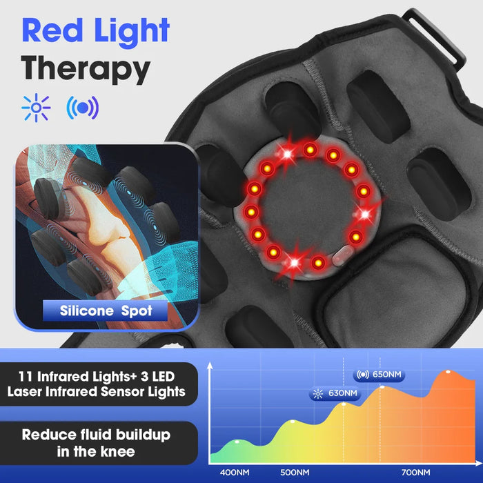 Multifunctional Wireless Infrared Hot Compress Knee Massagers On Sale