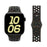Black Athletic Sport Silicone Watch Band for Apple Watch On Sale