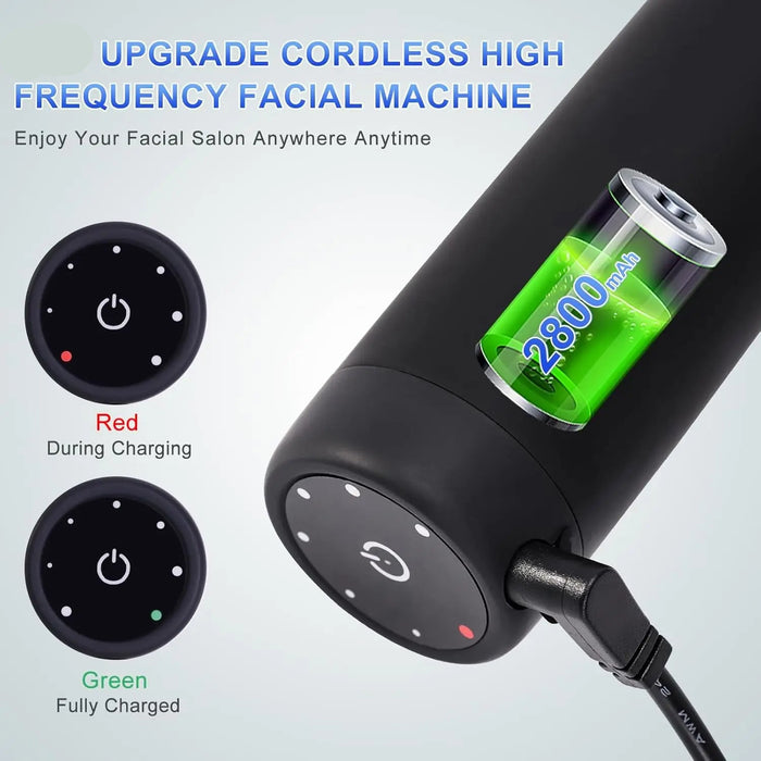 4 in 1 Portable High Frequency Electrotherapy Skin Care Wand On Sale