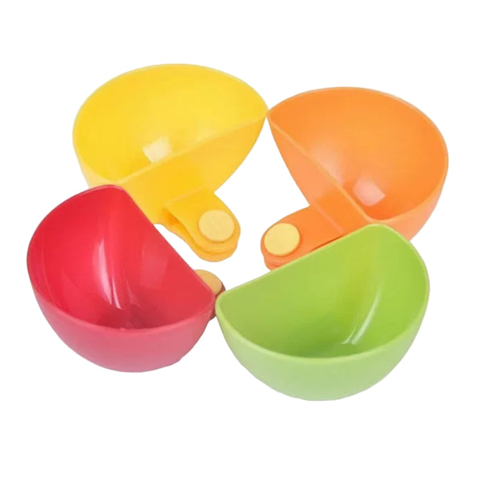 4pcs Per Set Assorted Dish Plate Holder Dipping Sauce Bowls On Sale