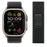 Black Titanium Trail Loop Watch Straps Collection For Apple Watch Series On Sale