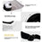 4D Smart Eye Hot Compress Airbag Massager With Bluetooth Music On Sale