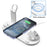 Qi-compatible Multi-device Wireless Charging Station With Smartphone, Smartwatch Holder and Earbud Charging Support On Sale