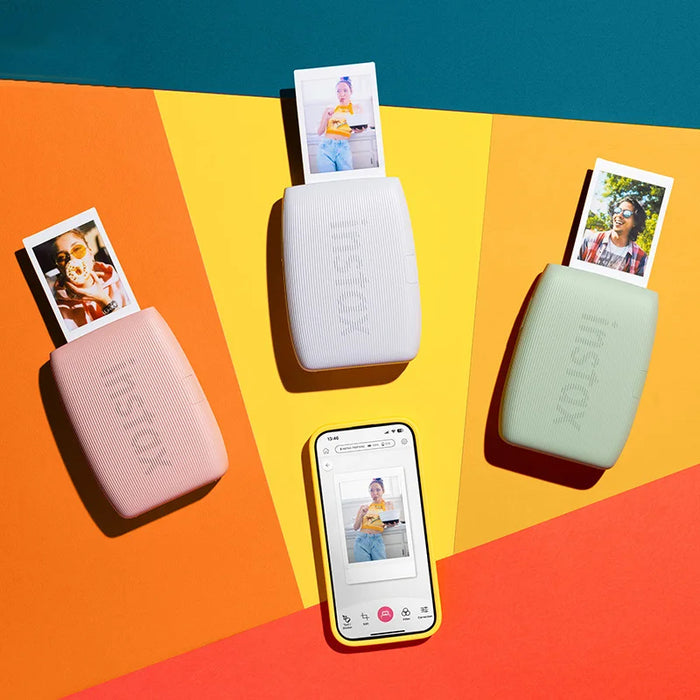 Bluetooth Instant Photo Printer Compatible with Instax Mini Film - Fujifilm Instax Link 3 Printer On Sale