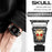 Skull Black Silicone Sport Watch Band With Stainless Steel Zodiac Symbol Detail Compatible with Apple Watch Series 1–11, SE, Ultra, and Ultra 2 On Sale