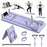 Purple 6-in-1 Foldable Multi-Purpose Pilates Exercise Board For Abdominal And Core Strength Workout Training On Sale