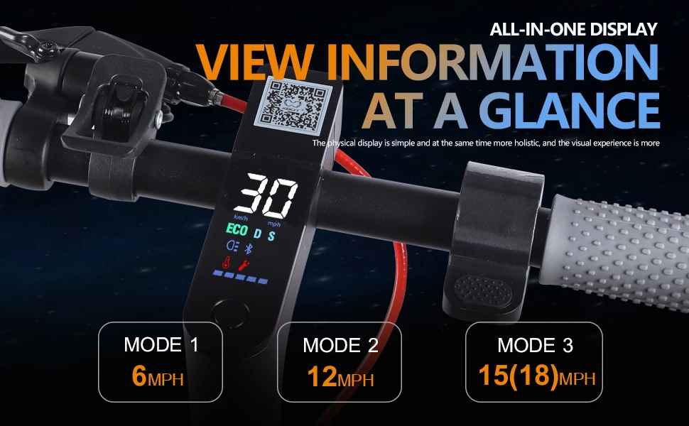 Lightweight Foldable Long Range Electric Scooter 48V 10.5Ah 500W Motor with APP For Adults On Sale