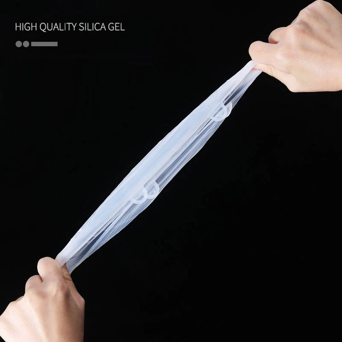 6 Pieces Per Set Reusable Silicone Stretch Lids – Airtight Food Cover Set for Bowls, Fruits and Containers On Sale