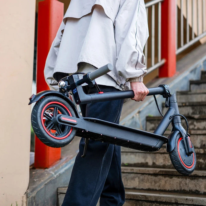 T-MAX Lightweight Foldable Long Range Electric Scooter 48V 10.5Ah 500W Motor with APP For Adults On Sale