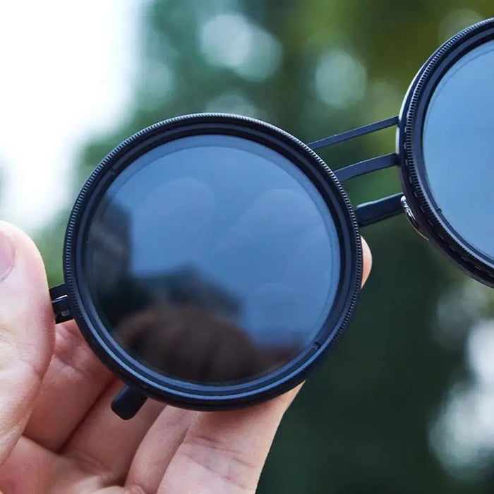 9 Gears Adjustable ND Dimming Filter UV Polarized Sunglasses On Sale