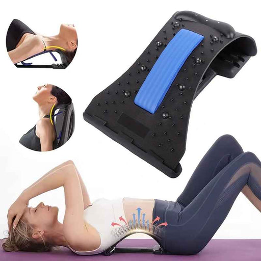 Magnetotherapy Multi-Level Adjustable Lumbar Back Stretcher On Sale