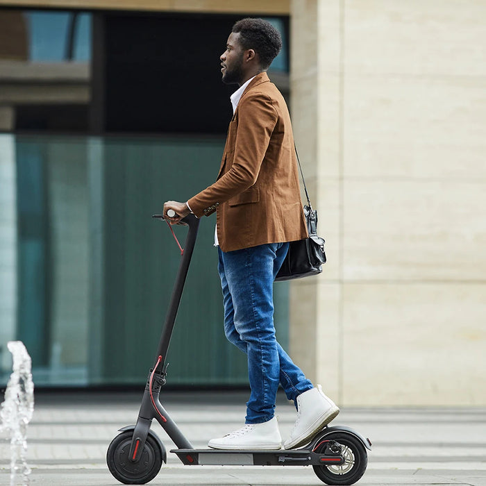 T-MAX Lightweight Foldable Long Range Electric Scooter 48V 10.5Ah 500W Motor with APP For Adults On Sale
