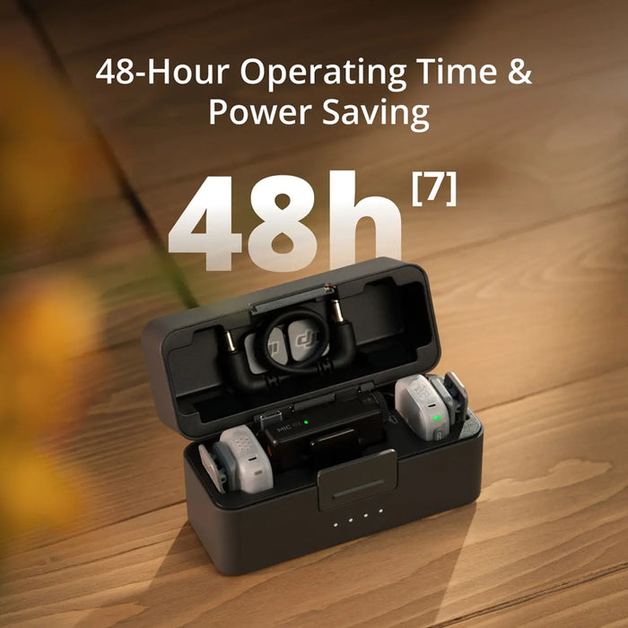 DJI Mic Mini 2 Two-level Active Noise Cancelling Audio Stable Transmitter On Sale