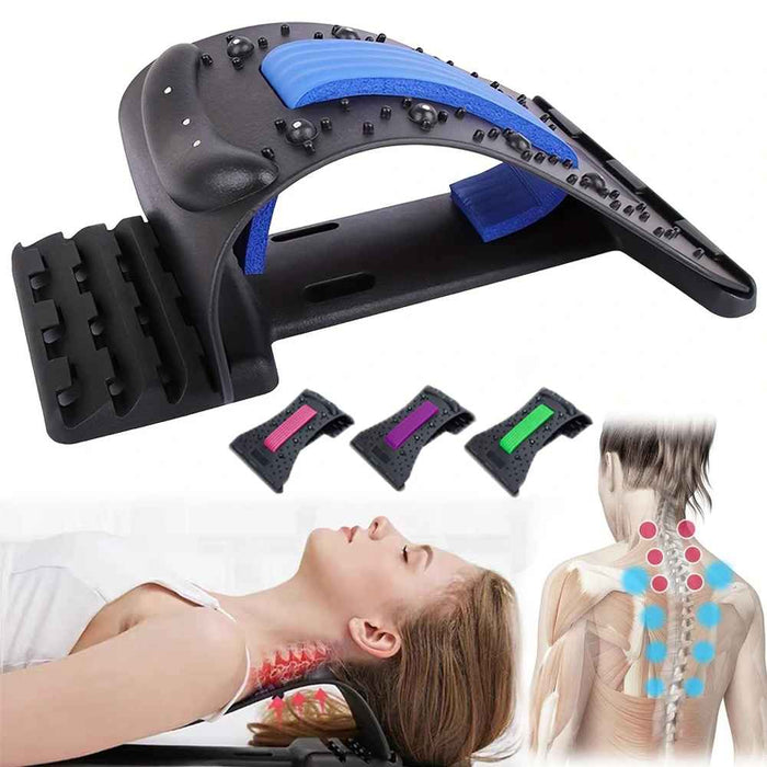 Magnetotherapy Multi-Level Adjustable Lumbar Back Stretcher On Sale