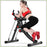 Height Adjustable Foldable Ab Exercise Machine with LCD Monitor, Single Track Core Trainer for Home Gym On Sale