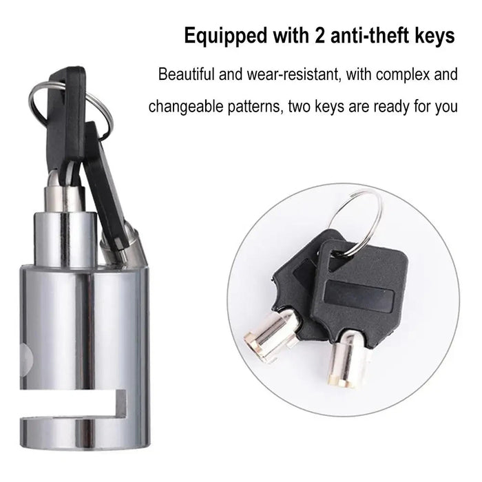 Stainless Steel Anti-theft Security Bicycle Motorcycle Locomotive Wheel Disc Brake Lock O Sale
