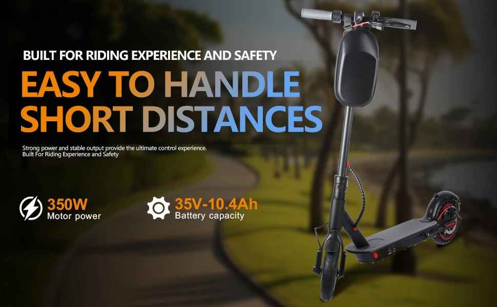 Lightweight Foldable Long Range Electric Scooter 48V 10.5Ah 500W Motor with APP For Adults On Sale