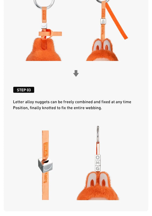 How It Works - Pin For Love Series Labubu Vinyl Plush Pendant Dolls Blind Box Collection