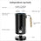 5-in-1 Multifunctional Smart Milk Frother & Foam Maker – Hot & Cold Foam with Quiet Operation On Sale