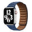 Midnight Blue Leather Link Magnetic Loop Apple Watch Band On Sale