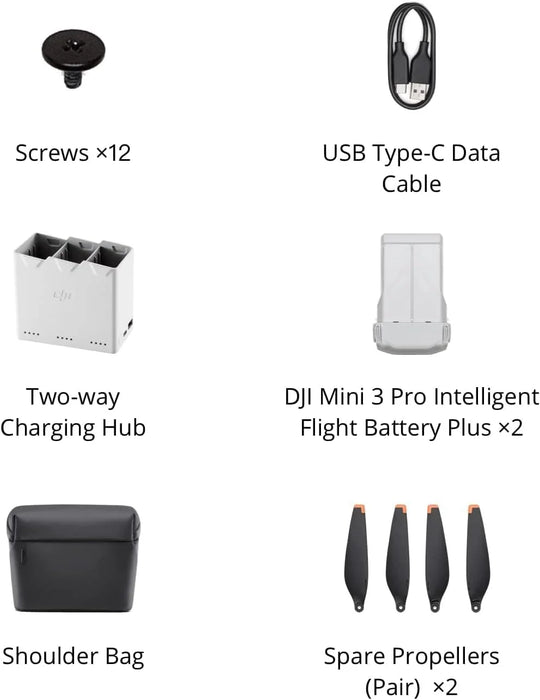 Fly More Kit Plus with 47min Intelligent Flight Battery and Propellers For Drone DJI Mini 3 Pro On Sale