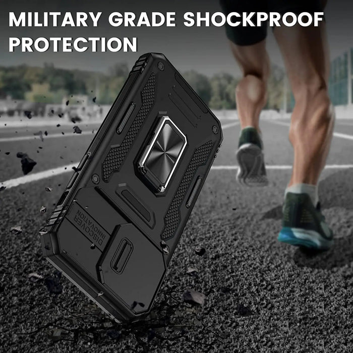 Armor Protection iPhone Case with Kickstand and Camera Cover On Sale