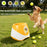 Dog Ball Thrower Toy Automatic Tennis Ball Launcher With 3 Distance Catapult Settings