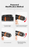 Bicycle Steel Cable Lock With Resettable 5-Digit Combination Dial And Tail Light On Sale