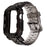 Black Grey Clear iWatch Case And Silicone Straps Sets For Apple Watch Band 38mm, 40mm, 41mm, 42mm, 44mm, 45mm On Sale