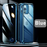Blue Magnetic Privacy Anti-peeping Tempered Glasses iPhone Case On Sale